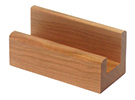 BF Woods Vertical Edge Card Holder- Cherry